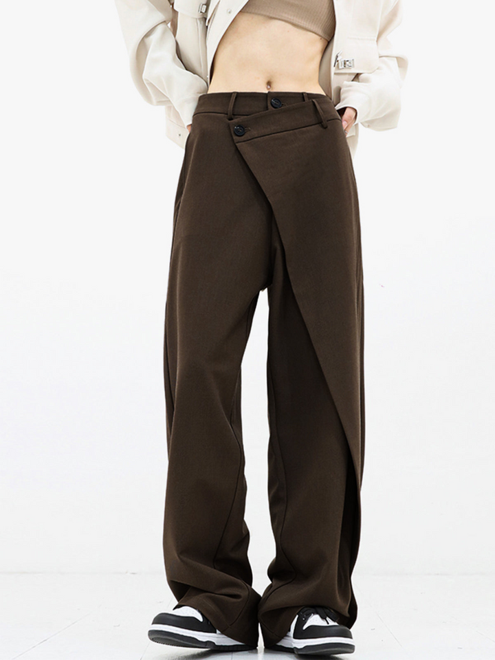 ANNA - Asymmetrical Baggy Pants